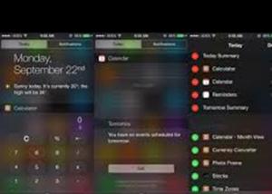 استخدام " Widgets  " لمتابعة الاخبار على نظام "  iOS 8 "